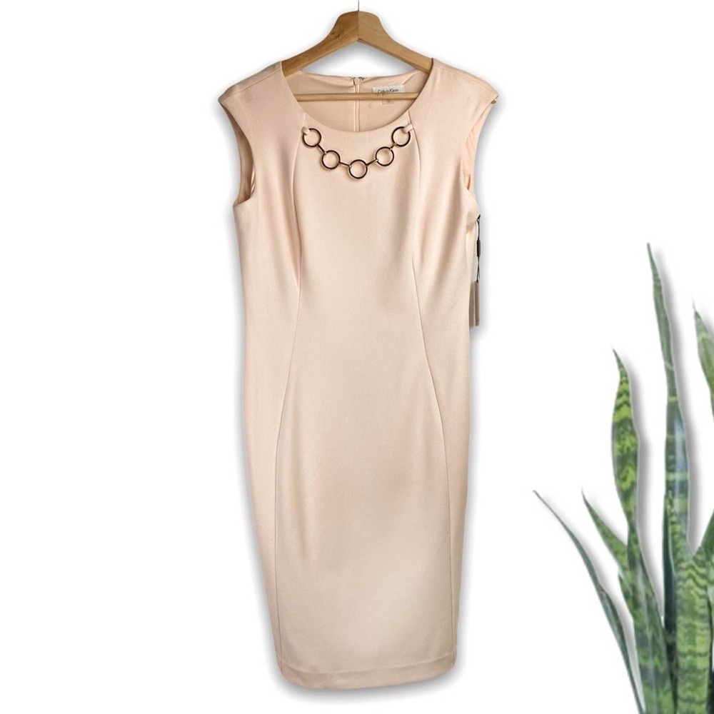 Calvin Klein | Light Pink Sheath Dress